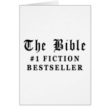 Le best-seller de fiction de bible cartes de vœux