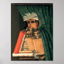 Le bibliothécaire affiche