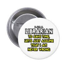 Le bibliothécaire… supposent que je n'ai jamais to badges