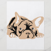 Le bouledogue français s'est levé prospectus
