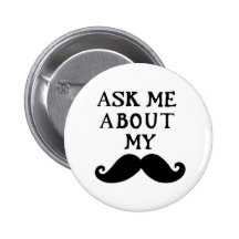 Le bouton de moustache m'interrogent au sujet de m badge