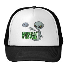 Le bowling est hors de ce monde casquette