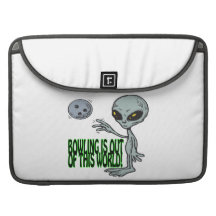 Le bowling est hors de ce monde housse MacBook pro