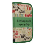 Le bowling est juste vers le haut de mon allée pochettes folios