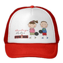 Le bowling ordonne le chapeau casquette de camionneur