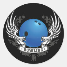 Le bowling s'envole l'autocollant