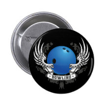 Le bowling s'envole le bouton badge