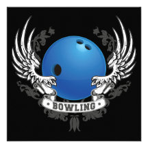Le bowling s'envole l'invitation