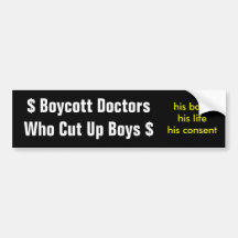 Le boycott soigne Up Boys de Who Cut Adhésifs Pour Voiture