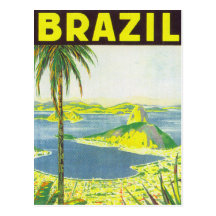 Le Brésil Carte Postale