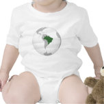 Le Brésil (projection orthographique) T-shirt