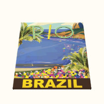 Le Brésil - Rio de Janeiro impressions sur toile