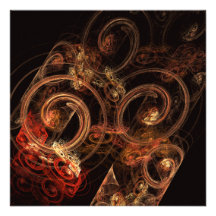 Le bruit de l'art abstrait de musique faire-parts