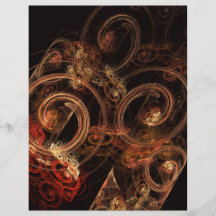Le bruit de l'insecte d'art abstrait de musique prospectus customisé