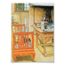 Le bureau de Carl Larsson Tirage Photo