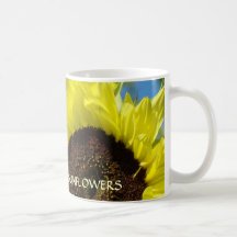 Le cadeau de tournesols de TASSES de CAFÉ attaque 