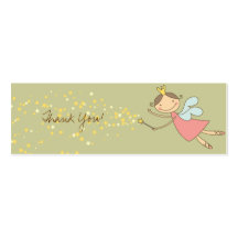 Le cadeau doux de Merci de fée et d'étoiles étique Cartes De Visite Professionnelles