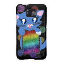 Le cadre Samsung de Skye Toon Kitty enferment Coque Galaxy S2