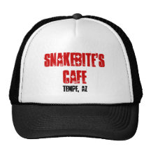 LE CAFÉ DE LA MORSURE DE SERPENT CASQUETTE DE CAMIONNEUR