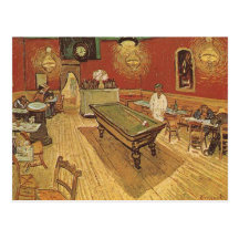 Le café de nuit par Vincent van Gogh Carte Postale