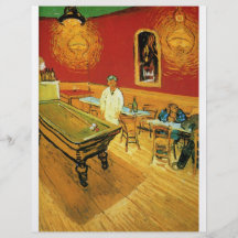 Le café de nuit par Vincent van Gogh Prospectus Personnalisés
