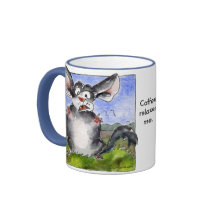 Le café me détend !  Tasse drôle de bande dessinée