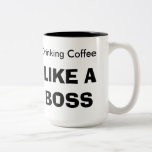 Le café potable AIMENT un PATRON Mug À Café