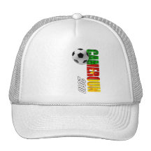 Le Cameroun 2010 cadeaux verticaux d'illustration  Casquettes De Camionneur