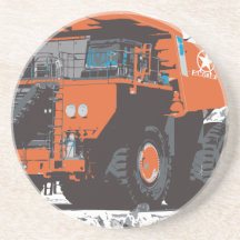 Le camion #1 énormement géant dessous de verre