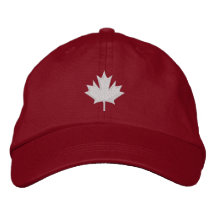 Le Canada Casquette Brodée