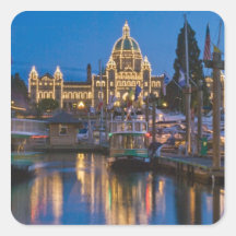 Le Canada, Colombie-Britannique, Victoria, intérie Autocollants