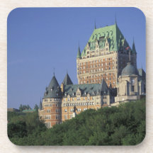 Le Canada, Québec.  Château Frontenac. Sous-bock
