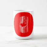 Le Canada sur la tasse rouge de cercle
