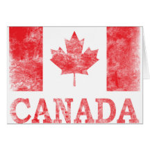 Le Canada vintage Cartes De Vœux