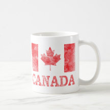 Le Canada vintage Tasse