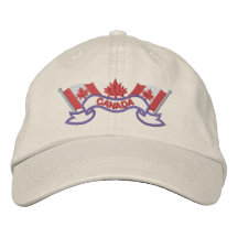 Le Canadien marque le chapeau Chapeau Brodé