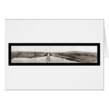 Le canal de Panama Ferme à clef la photo 1913 Carte De Vœux