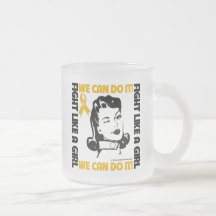 Le Cancer d'annexe - combat comme une fille - nous Tasse À Café