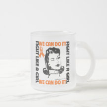 Le Cancer de rein - combat comme une fille - nous  Mugs À Café