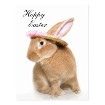 Le capot de lapin de Pâques Cartes Postales