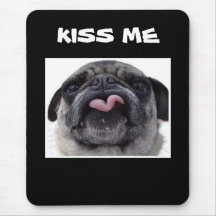 LE CARLIN INDIQUE QUE "EMBRASSEZ-MOI" MOUSEPAD TAPIS DE SOURIS