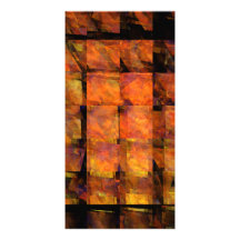 Le carte photo d'art abstrait de mur modèle pour photocarte