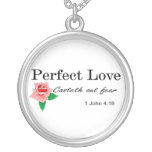 Le casteth parfait d'amour craignent pendentifs personnalisés