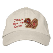 Le castor le plus mignon casquette brodée