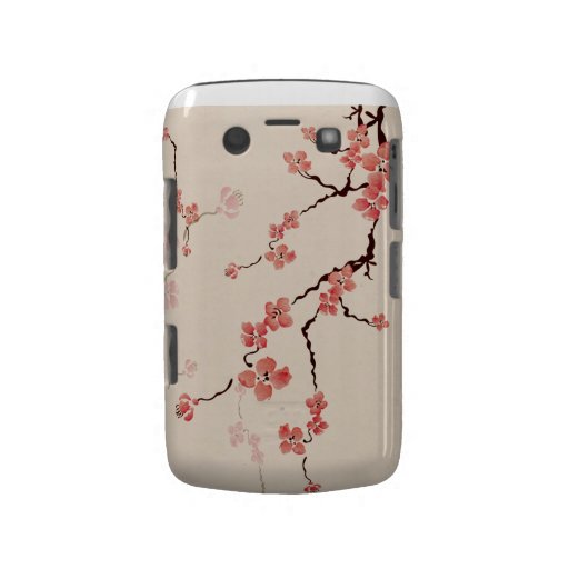 Le cerisier fleurit la caisse de Coque-Compagnon Coque Blackberry Bold