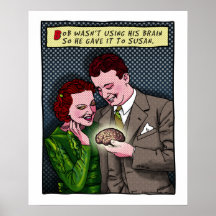 Le cerveau de Bob Posters