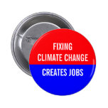 Le changement climatique de fixation crée des empl badges avec agrafe