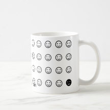 Le "changement fait face" à la tasse 44-Smiley-Fac