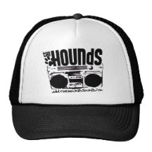 Le chapeau de stéréo de chiens casquettes de camionneur