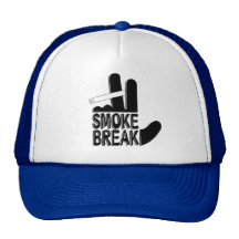 Le chapeau du camionneur de coupure de fumée casquette de camionneur